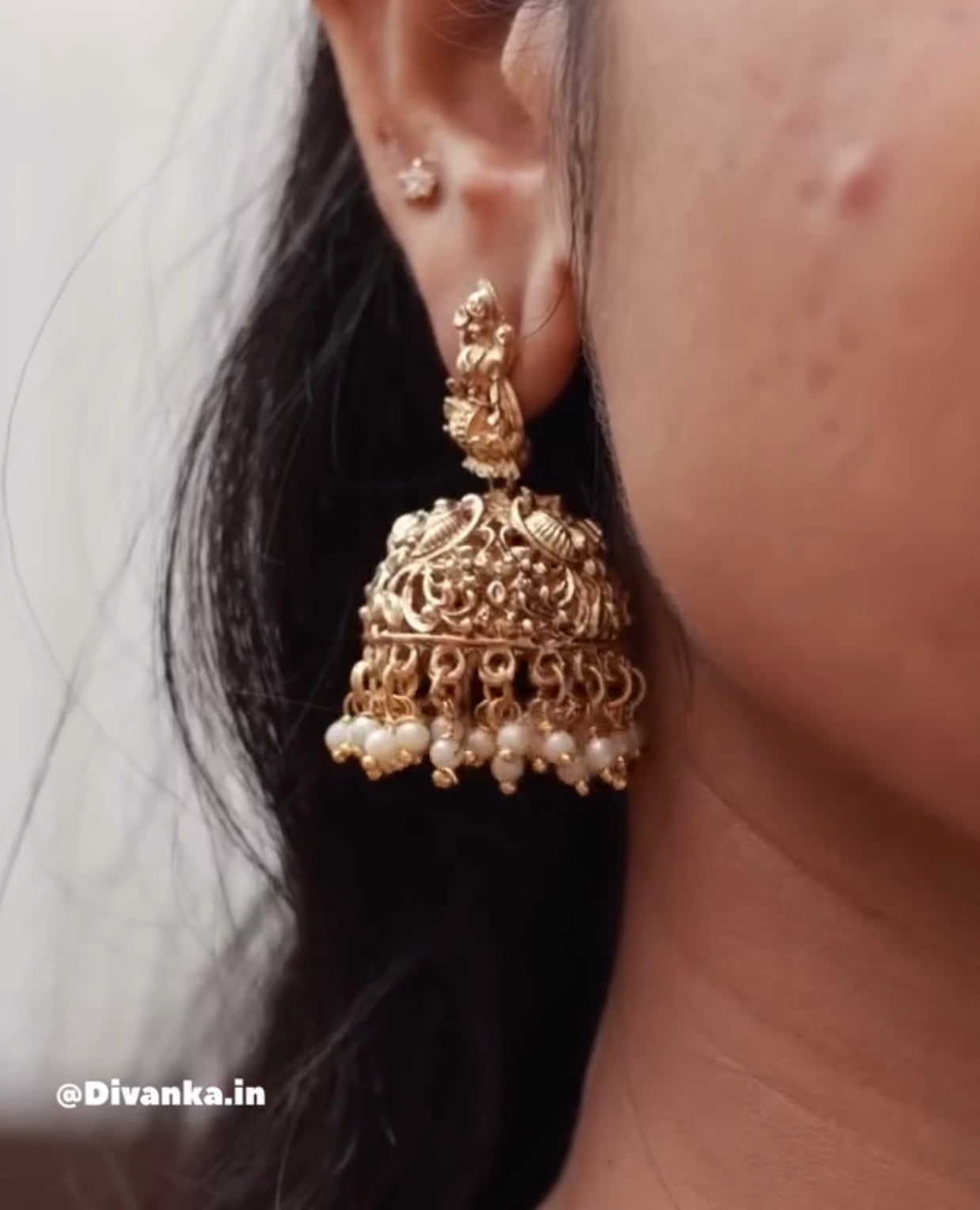 Vaidhehi Temple Jhumkas