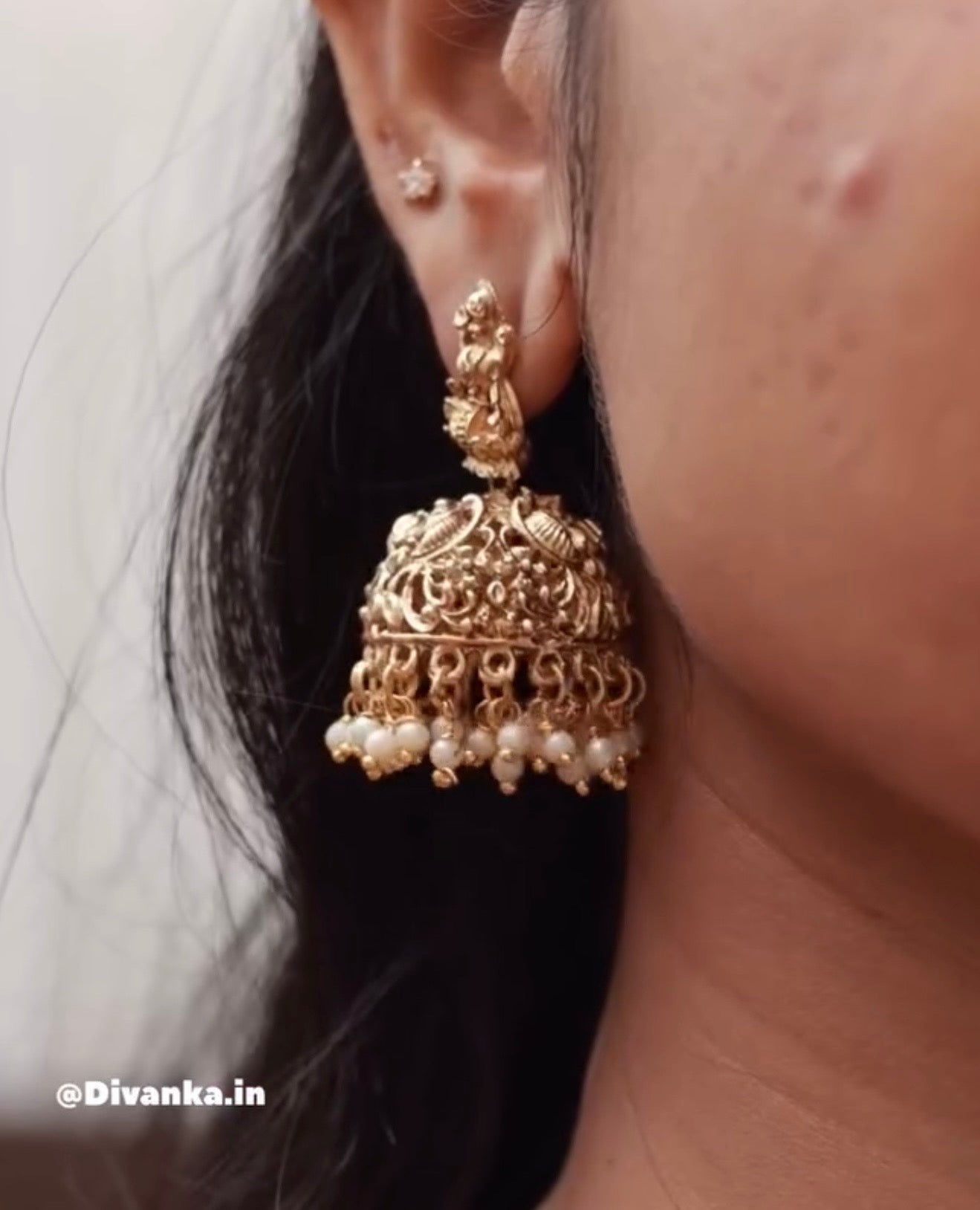 Vaidhehi Temple Jhumkas