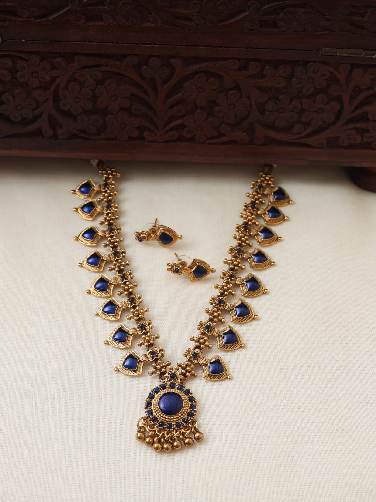 Short palakka necklace set