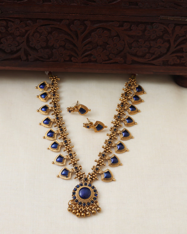 Short palakka necklace set