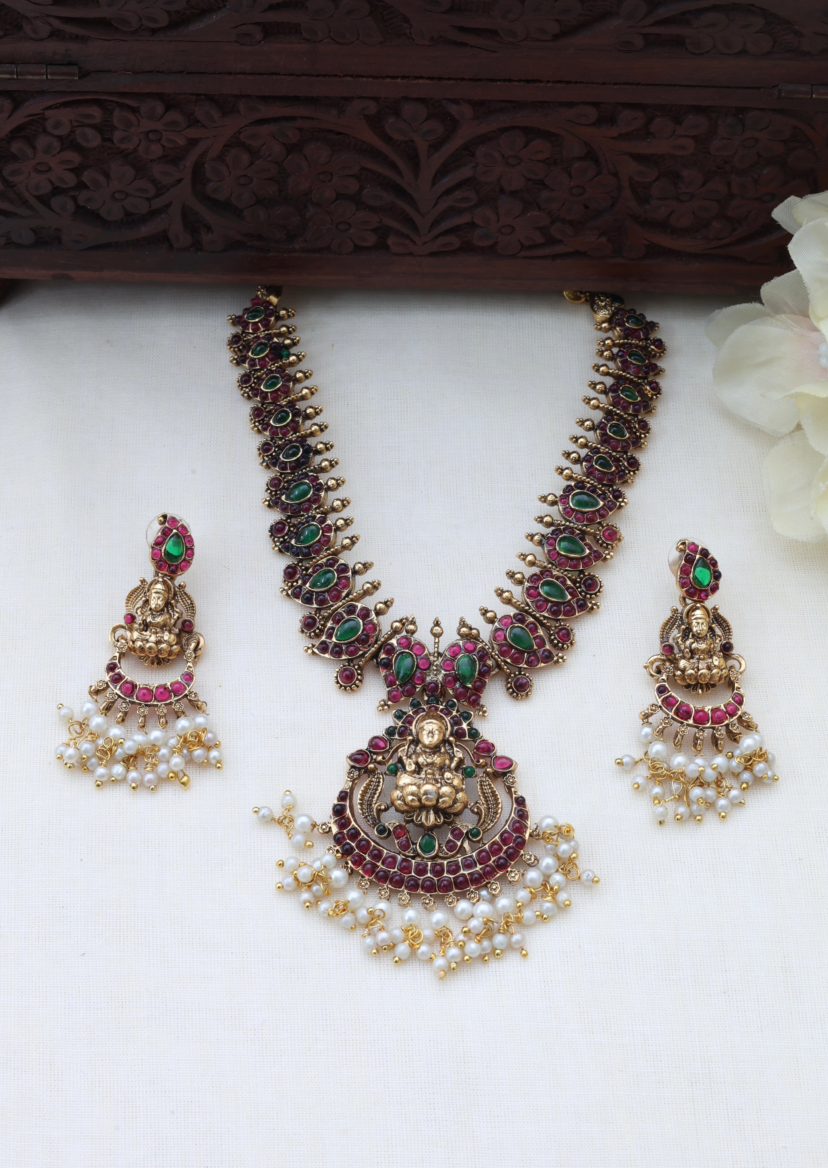Rukmini necklace set - ( JS 0225)