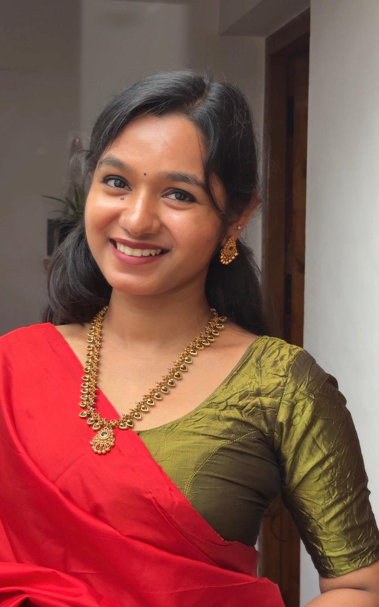 Palakka necklace set-0288