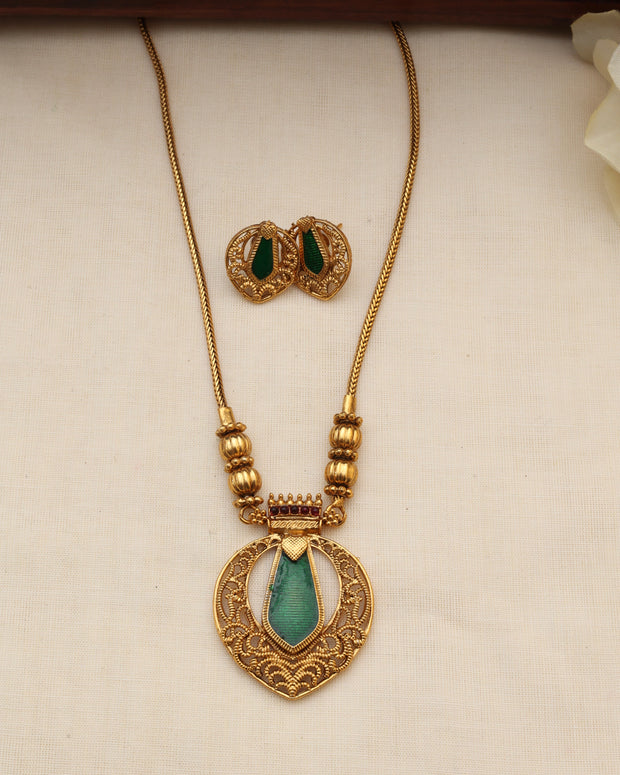 Aaranya necklace set - (JS 0245)