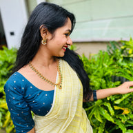 Traditional palakka necklace set