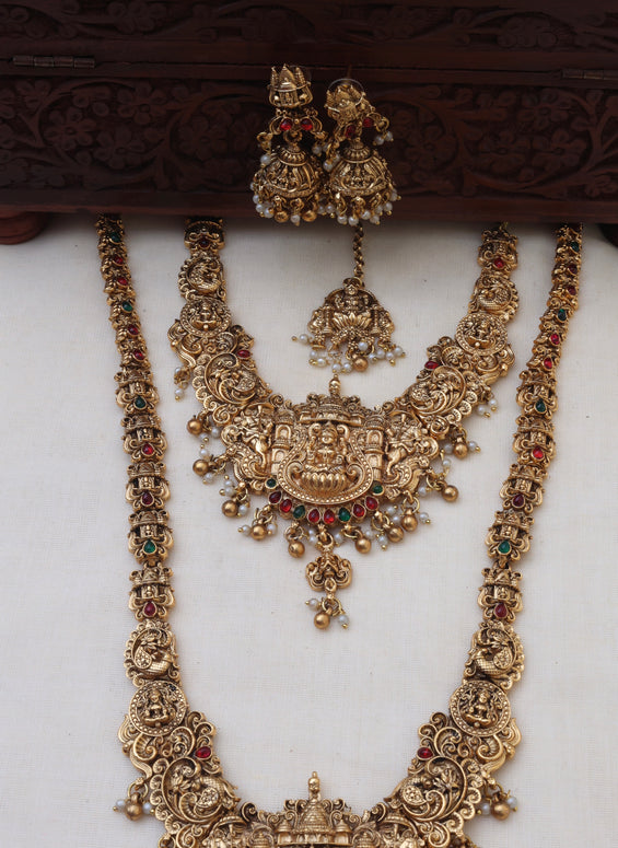 Antique Maheswari Bridalset