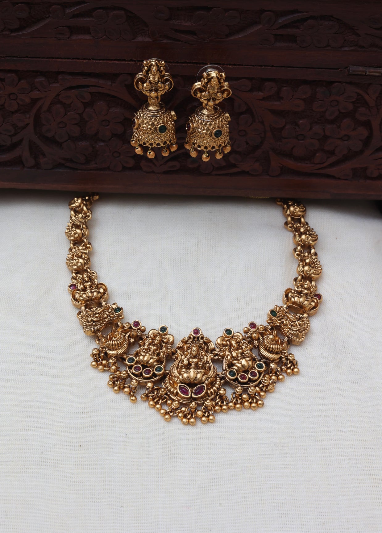 Laila necklace set-JS 0182