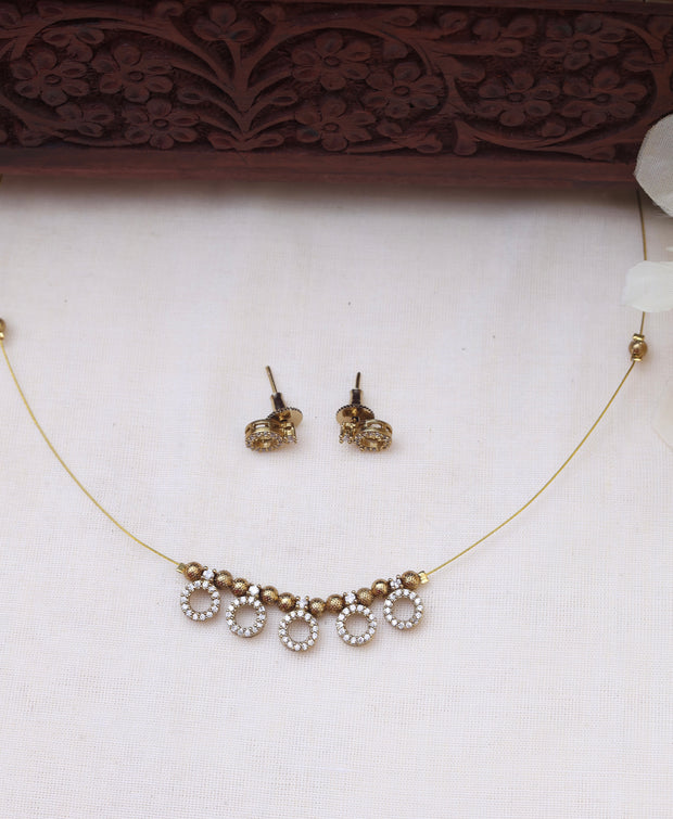 Invisible AD necklace set