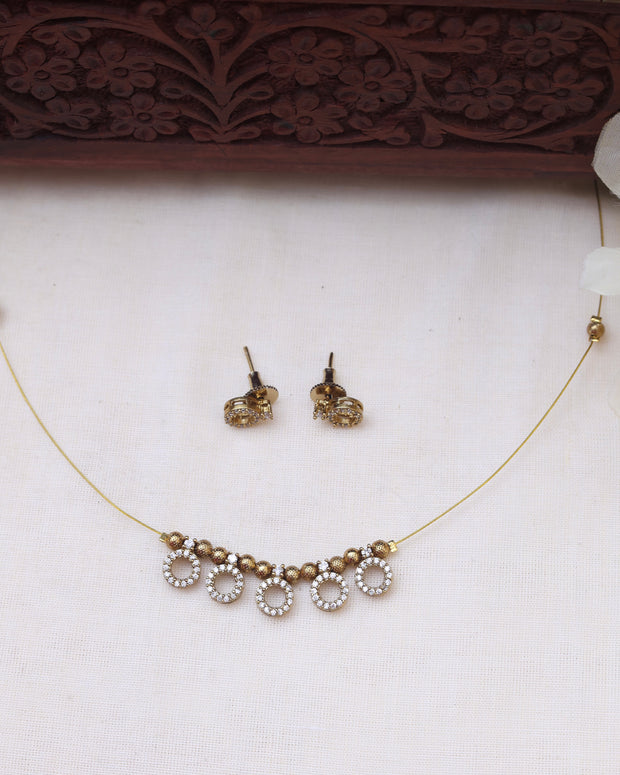 Invisible AD necklace set