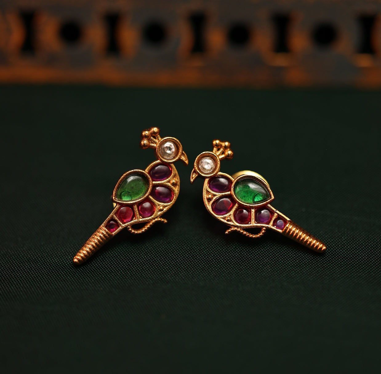 Kemp Parrot Earrings