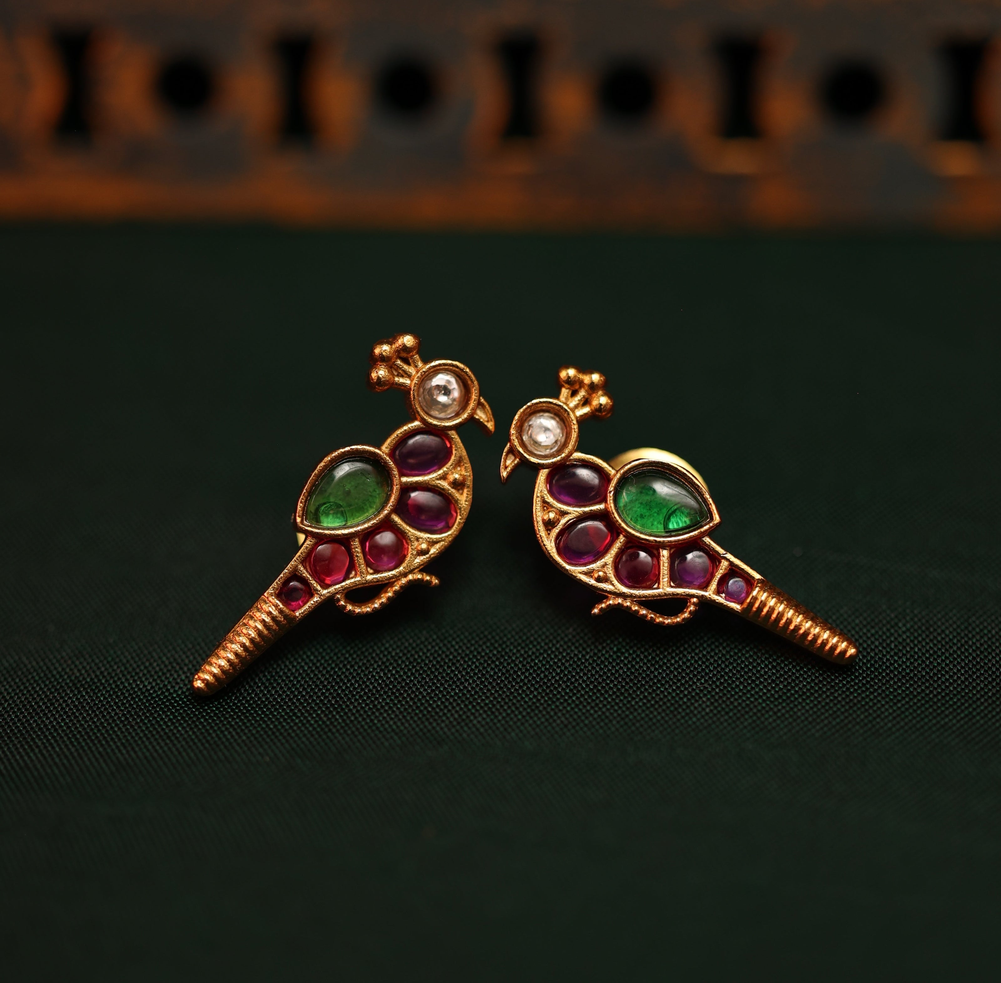 Kemp Parrot Earrings