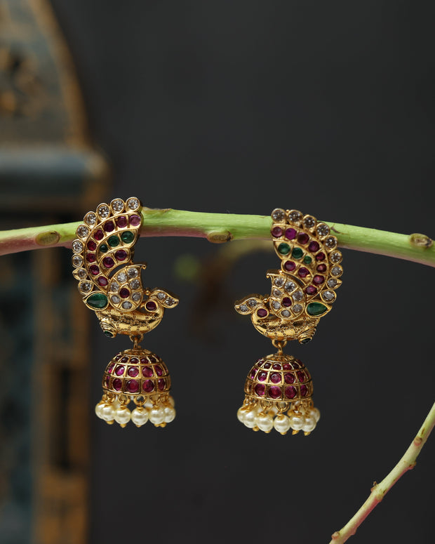 Kemp Peacock Earrings