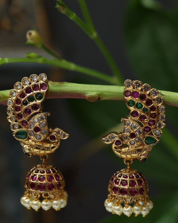 Kemp Peacock Earrings