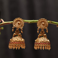 Traditional Peacock Earrings