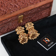 Nayanthara Inspired Antique Jhumkas