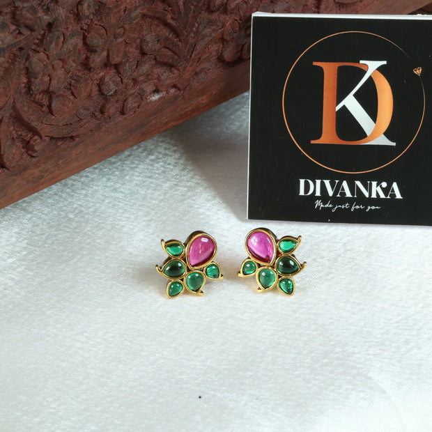 Kemp Floral Stud