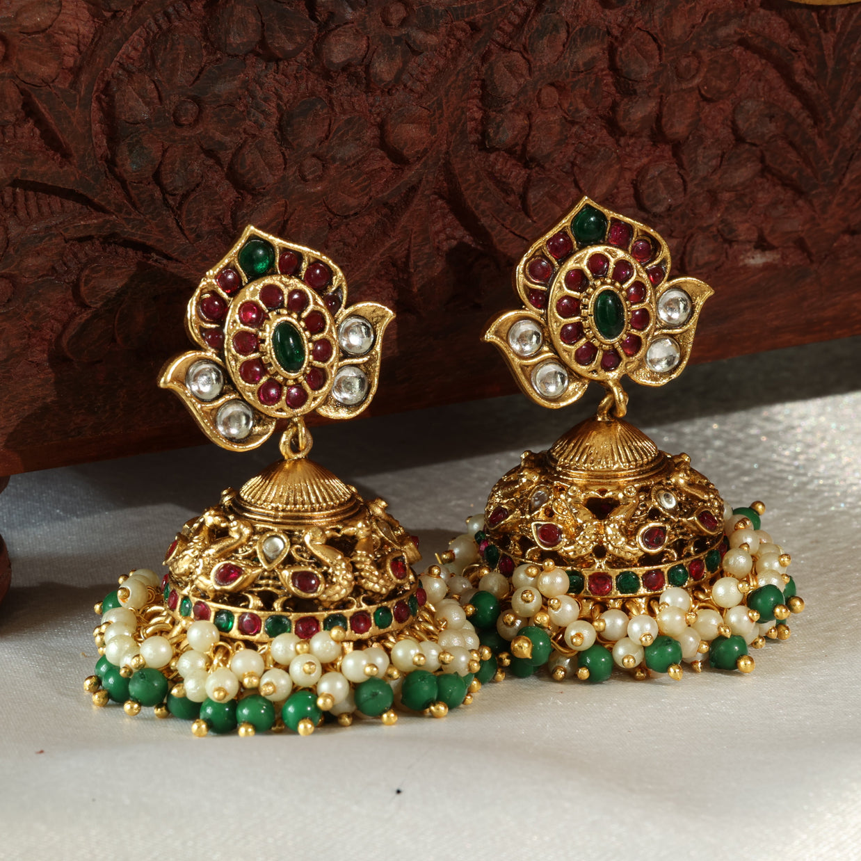 Divine Antique Jhumkas