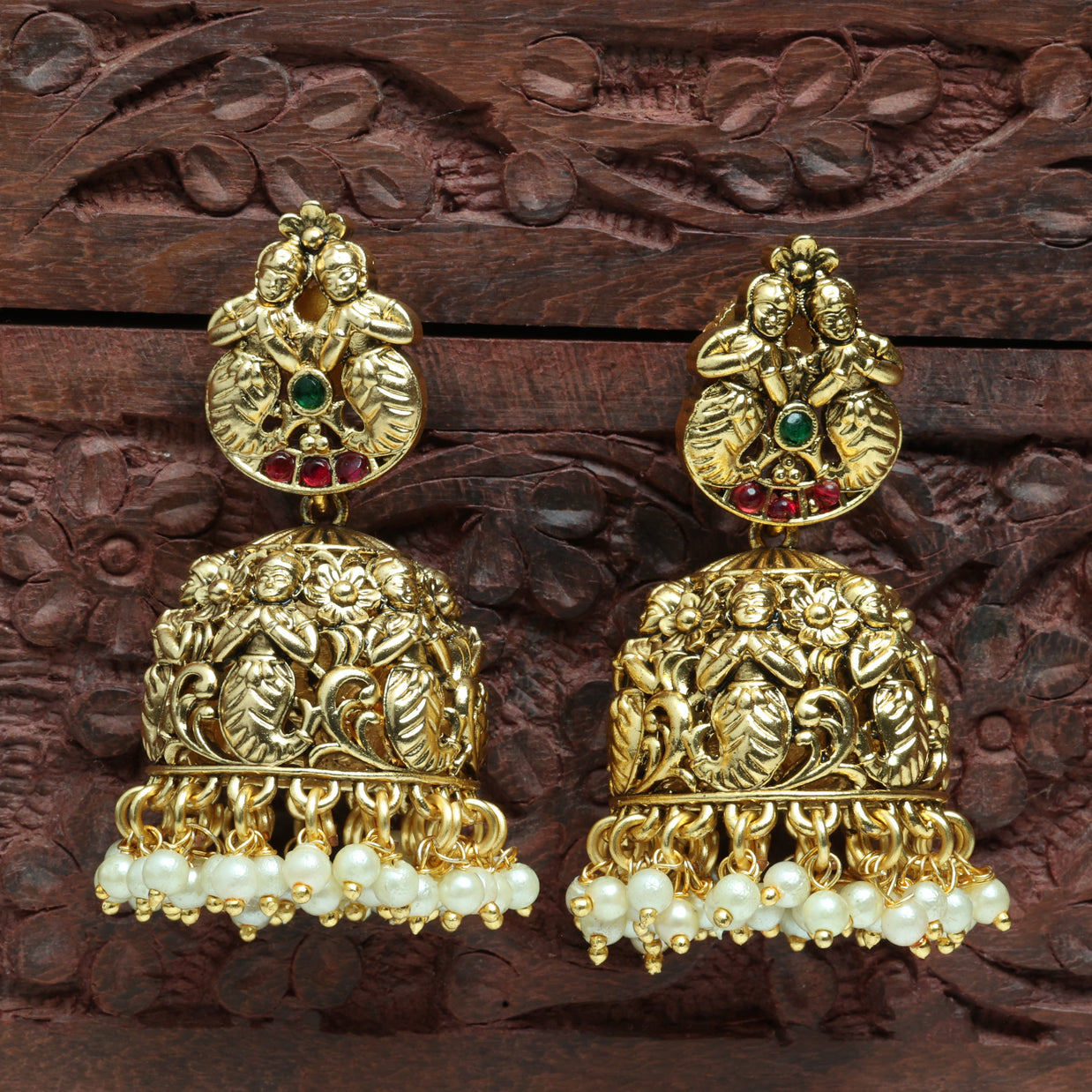 Malsya Antique Jhumkas