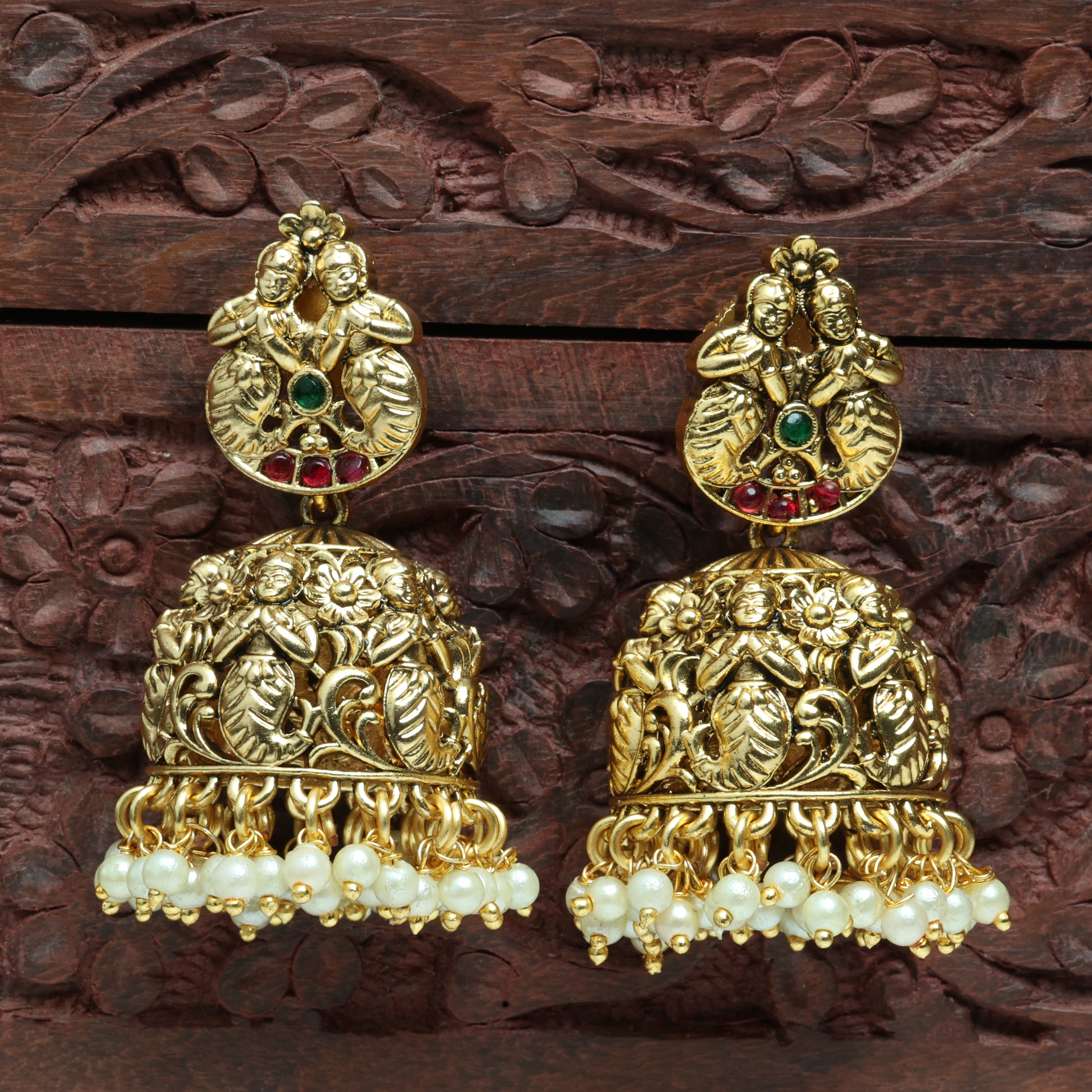 Malsya Antique Jhumkas