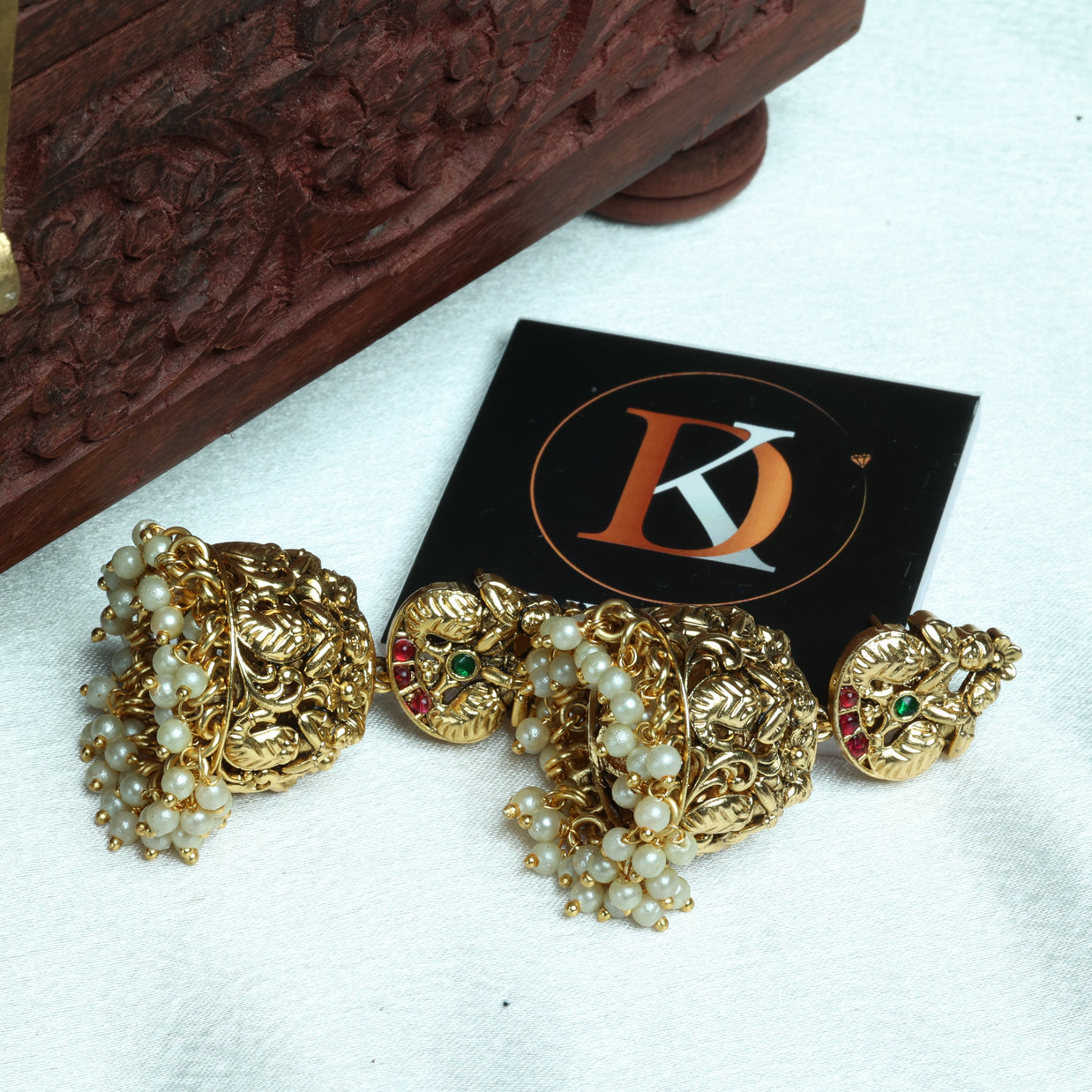 Malsya Antique Jhumkas