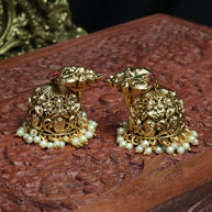 Malsya Antique Jhumkas