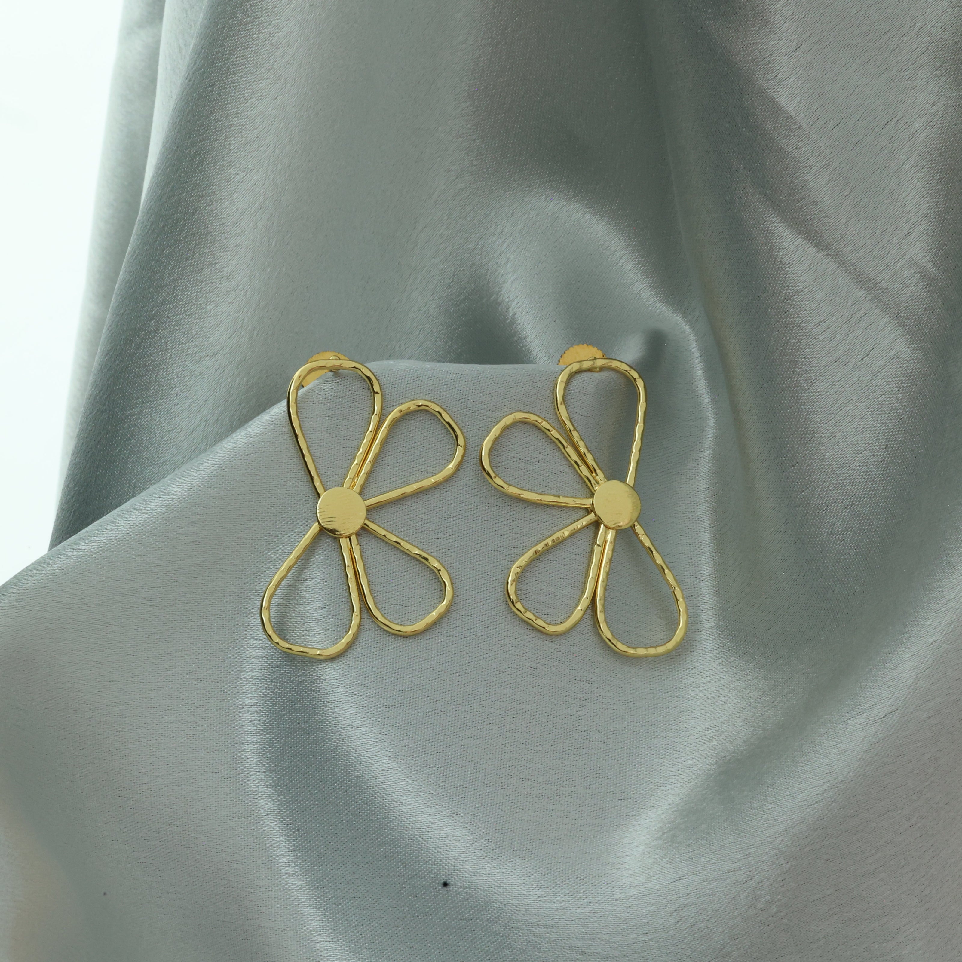 Golden Bloom Earrings 18K Gold Plated