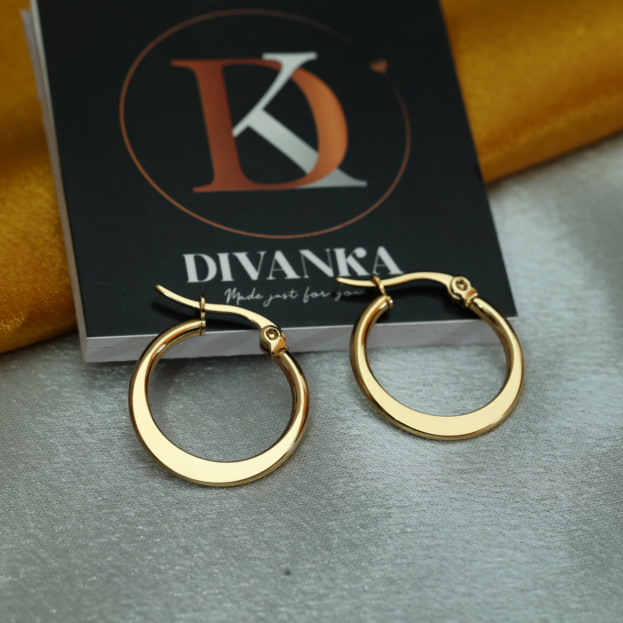 Minimalist Gold Hoops