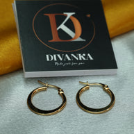 Minimalist Gold Hoops