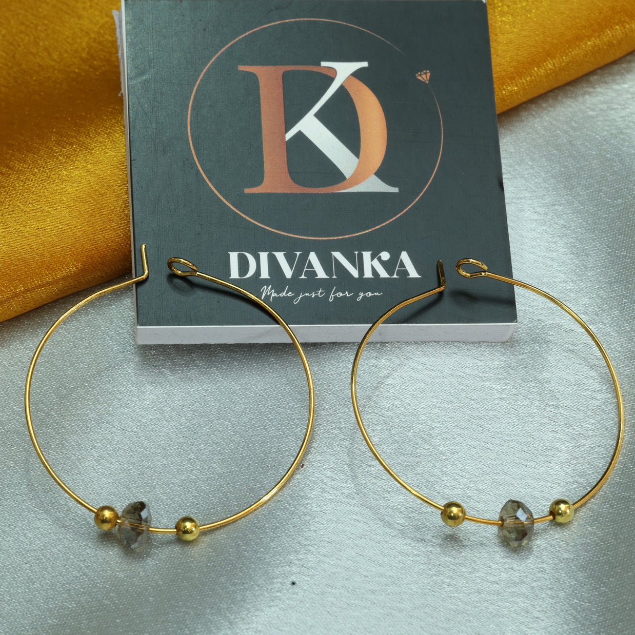 Crystal Halo Earrings