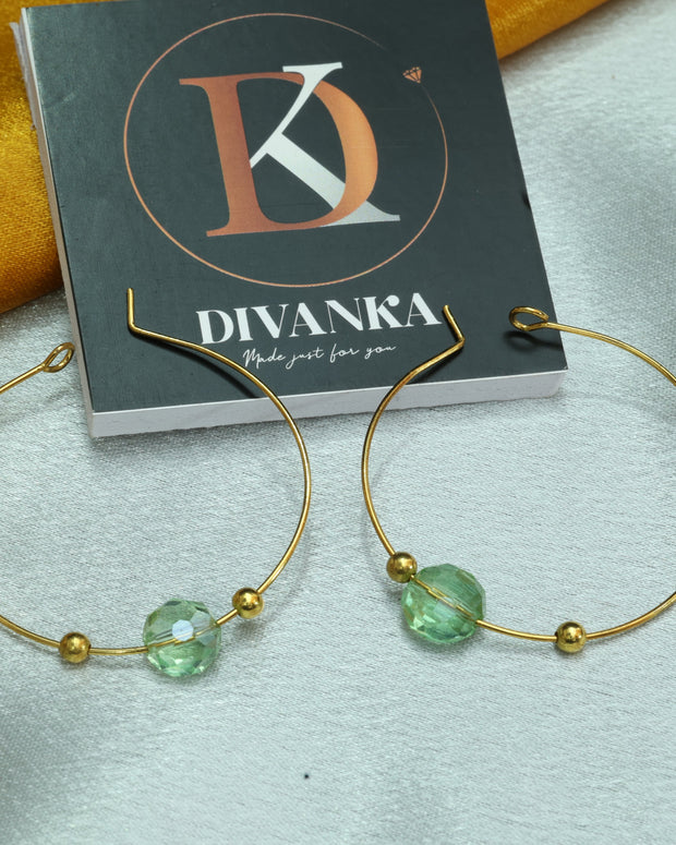 Crystal Halo Earrings