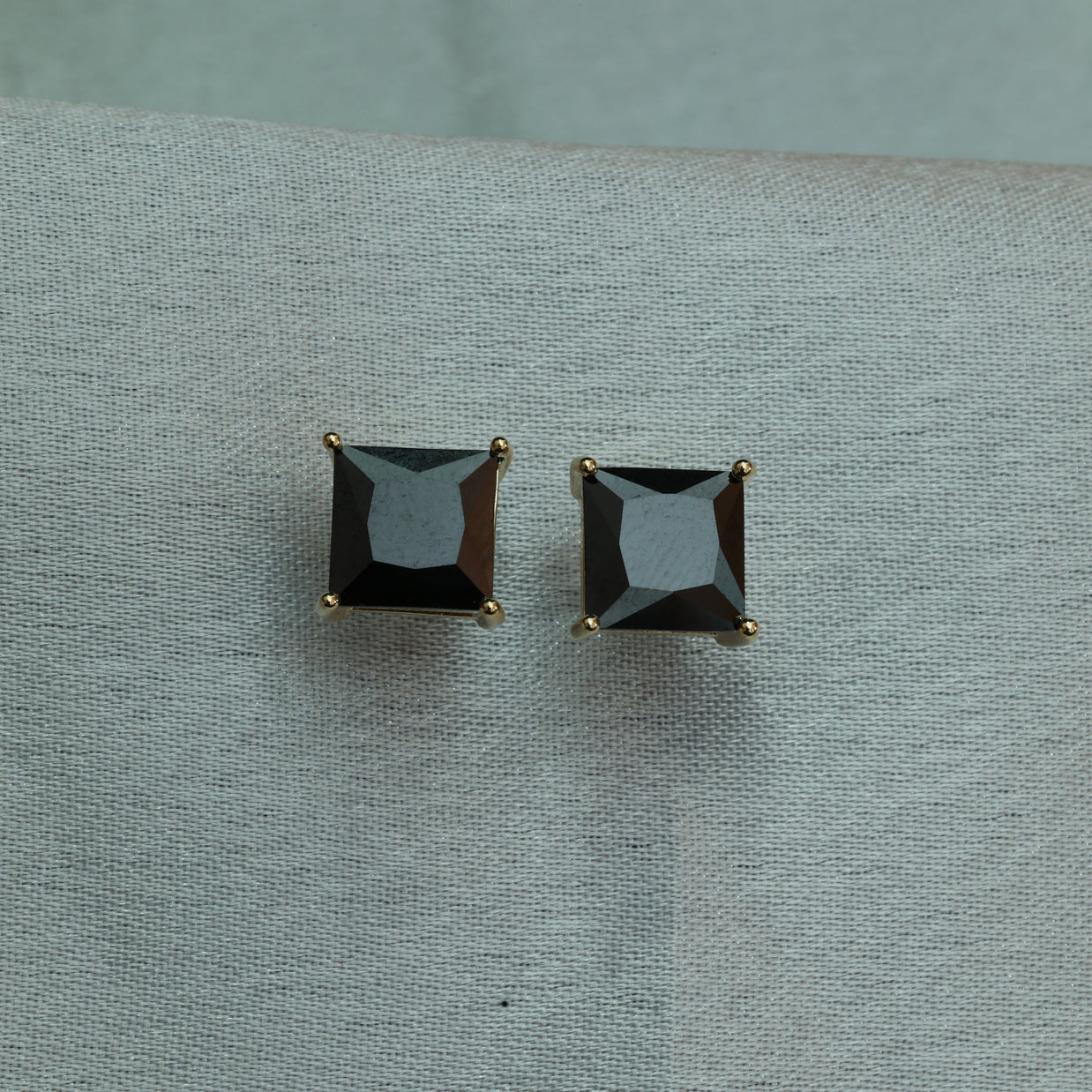 Midnight Square Studs