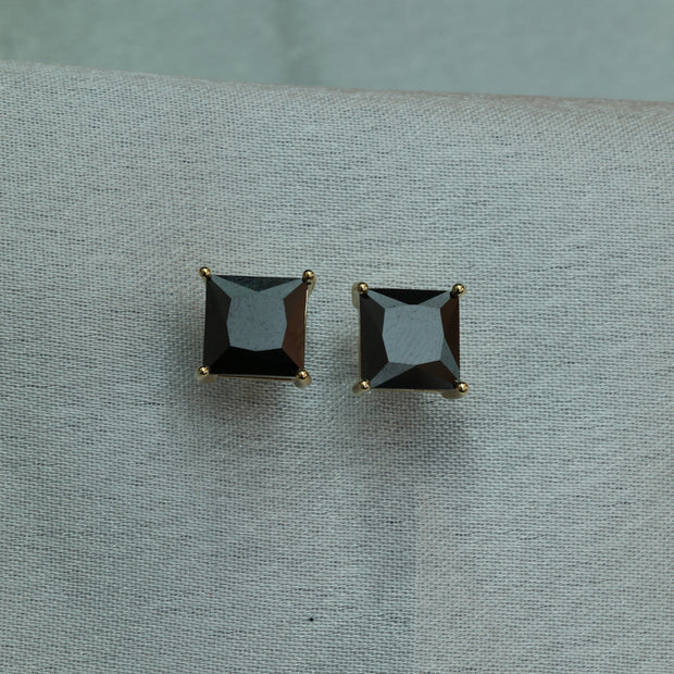 Midnight Square Studs