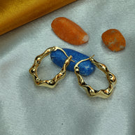 Molten Gold Hoops