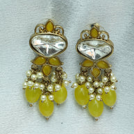 Opulent Petal Chandeliers Earrings