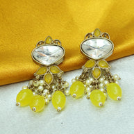 Opulent Petal Chandeliers Earrings
