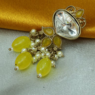 Opulent Petal Chandeliers Earrings