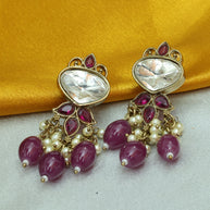 Opulent Petal Chandeliers Earrings