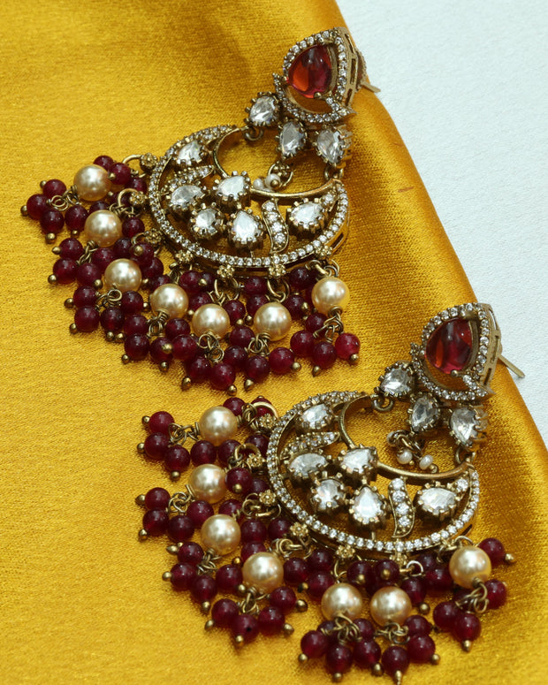 Rajputi Ratan Victorian Earrings