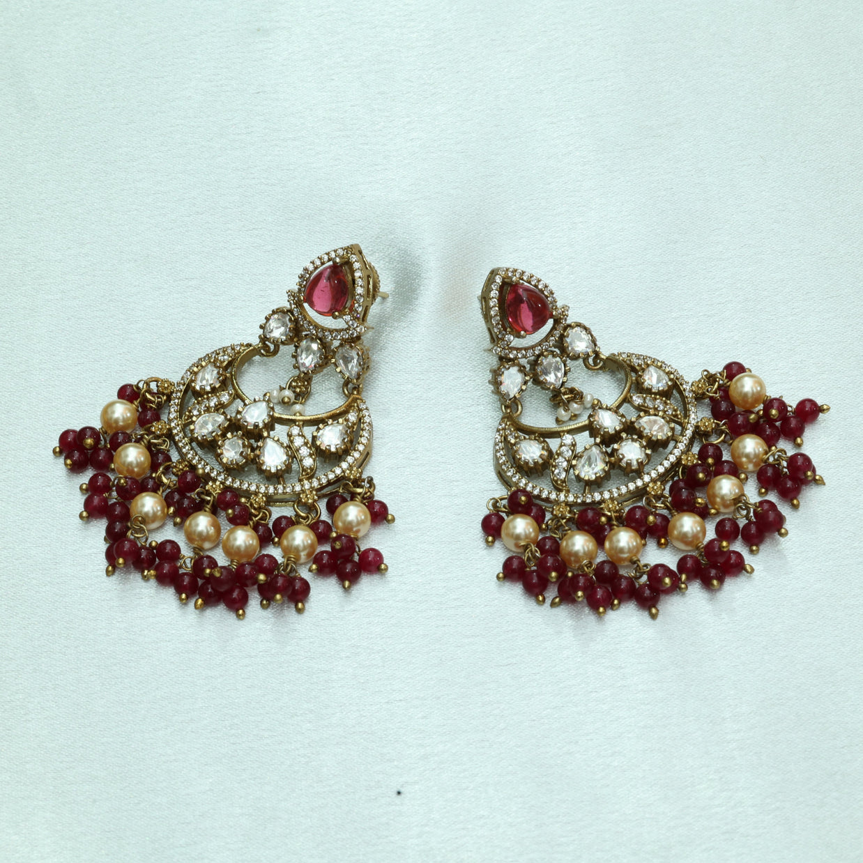 Rajputi Ratan Victorian Earrings