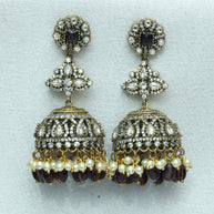 Kanchana Hem Victorian Jhumkas