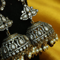 Kanchana Hem Victorian Jhumkas
