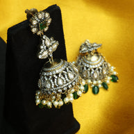 Kanchana Hem Victorian Jhumkas