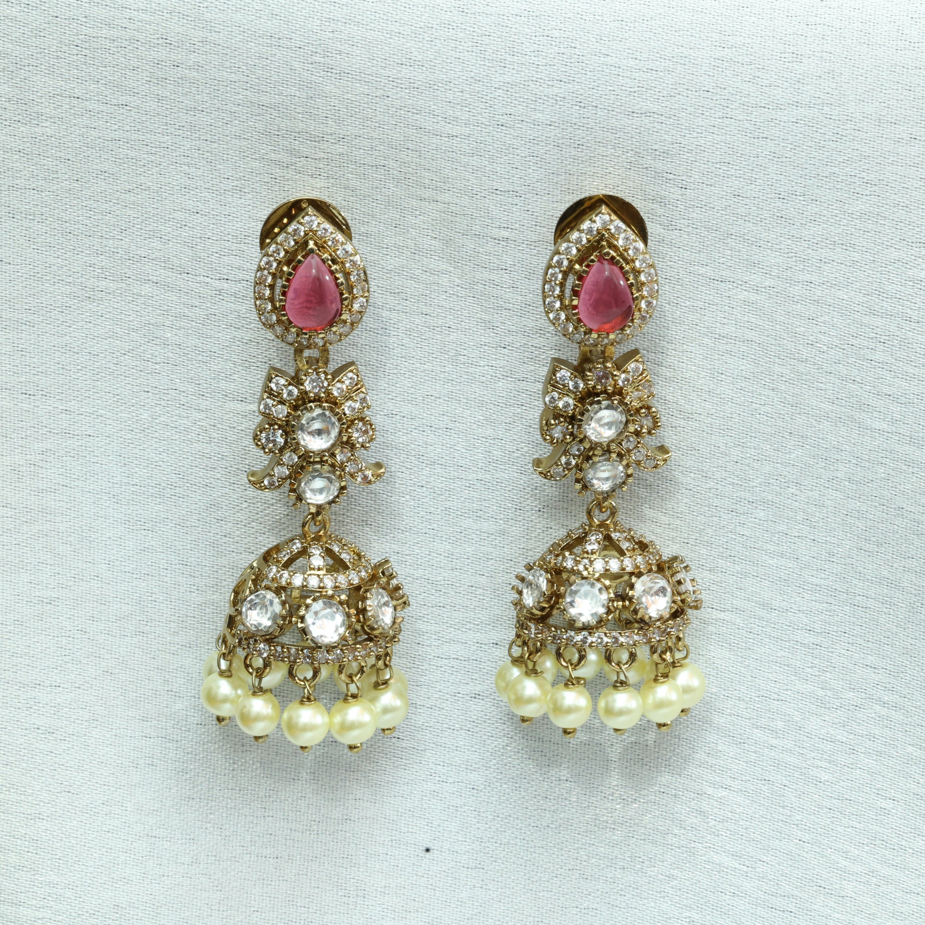 Sitara Victorian Jhumkas