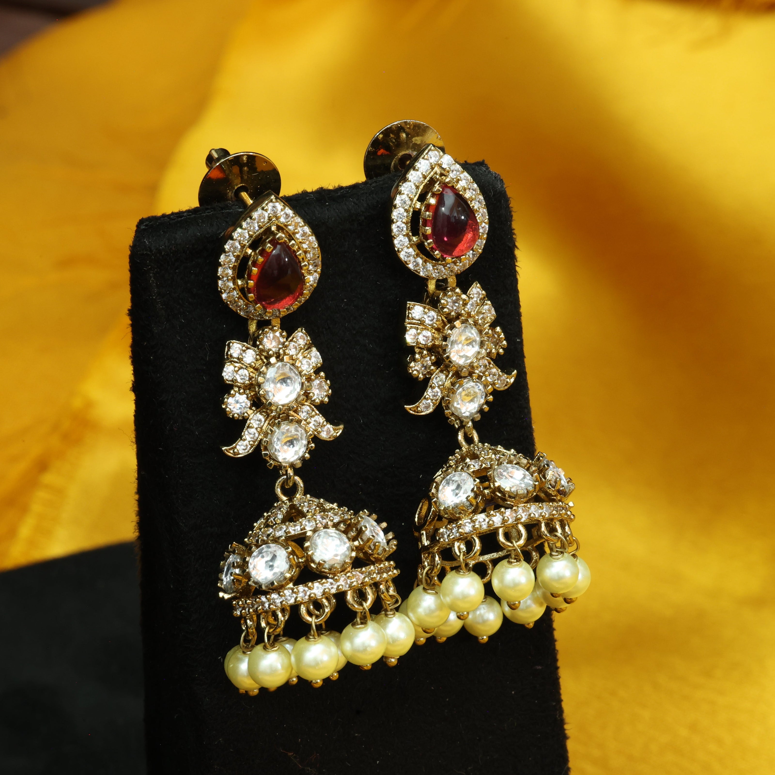 Sitara Victorian Jhumkas