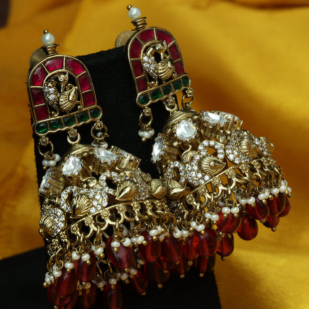 Premium Mayura Victorian Jhumkas