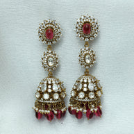 Premium Ratanmayi Victorian Jhumkas