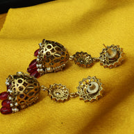 Premium Ratanmayi Victorian Jhumkas