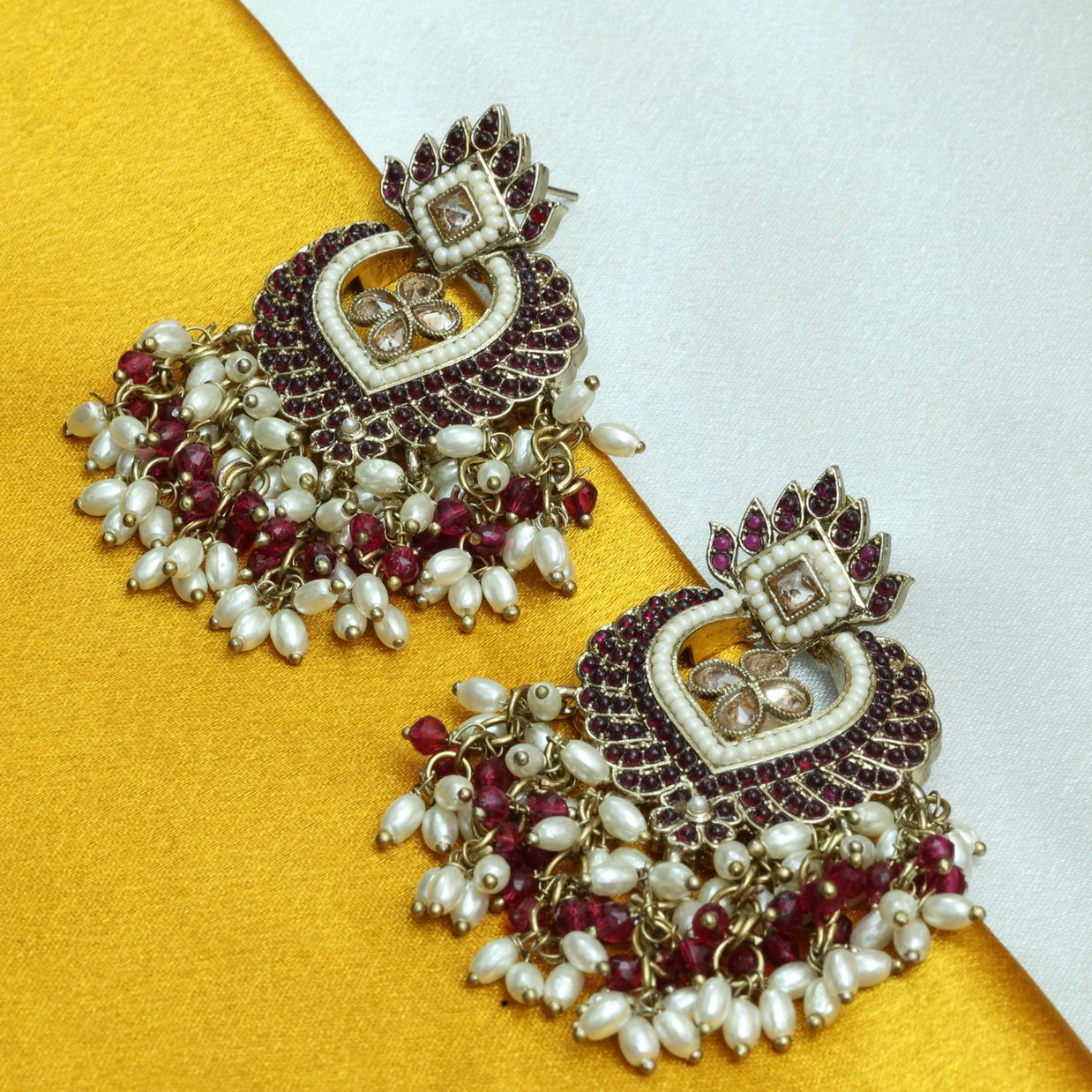 Rajwada Jhumar Earrings
