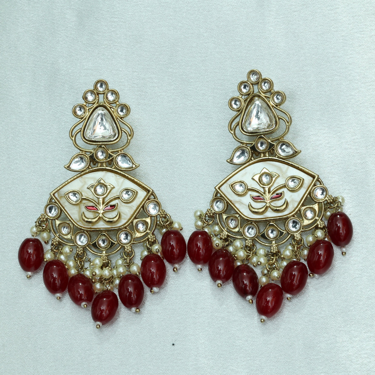 Sundari Vibhushan Polki Earrings