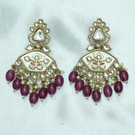 Sundari Vibhushan Polki Earrings