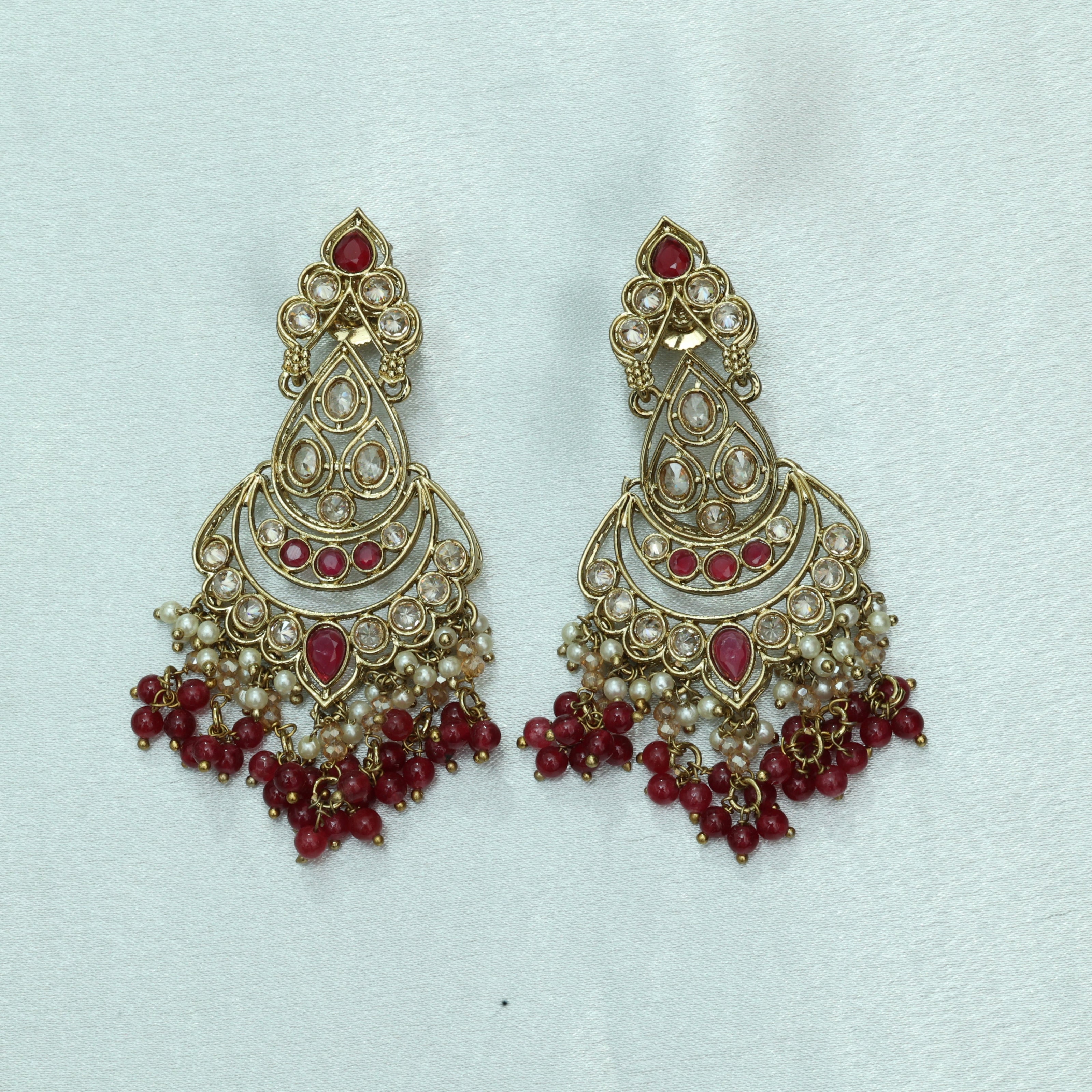Nakshi Kundan Earrings